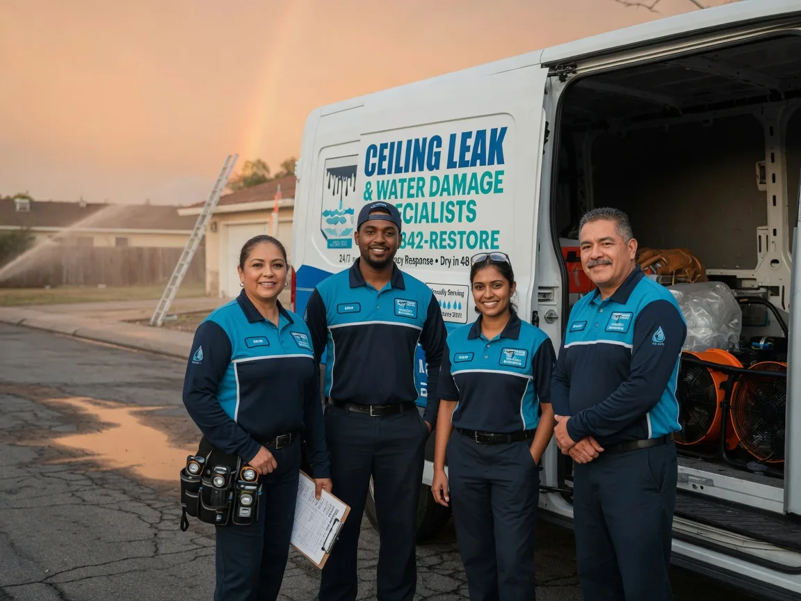 Ceiling Leak Cleanup company in New Pine Creek, OR