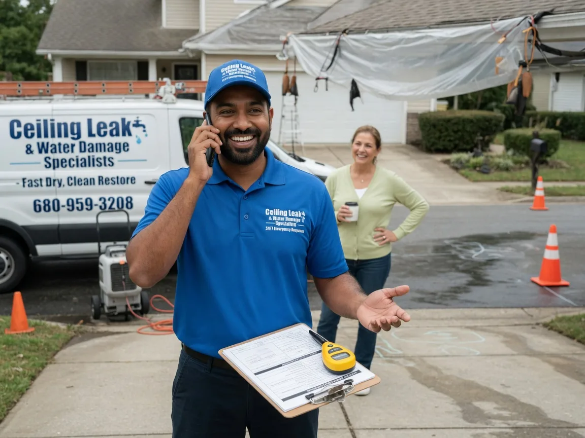 Ceiling Leak Cleanup New Pine Creek, OR FAQs